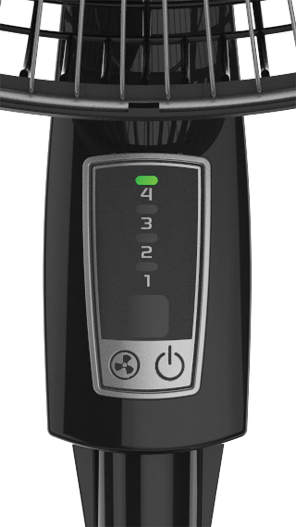 Lasko 18" 4-Speed Pedestal Fan with, Remote Control, S18440, Black