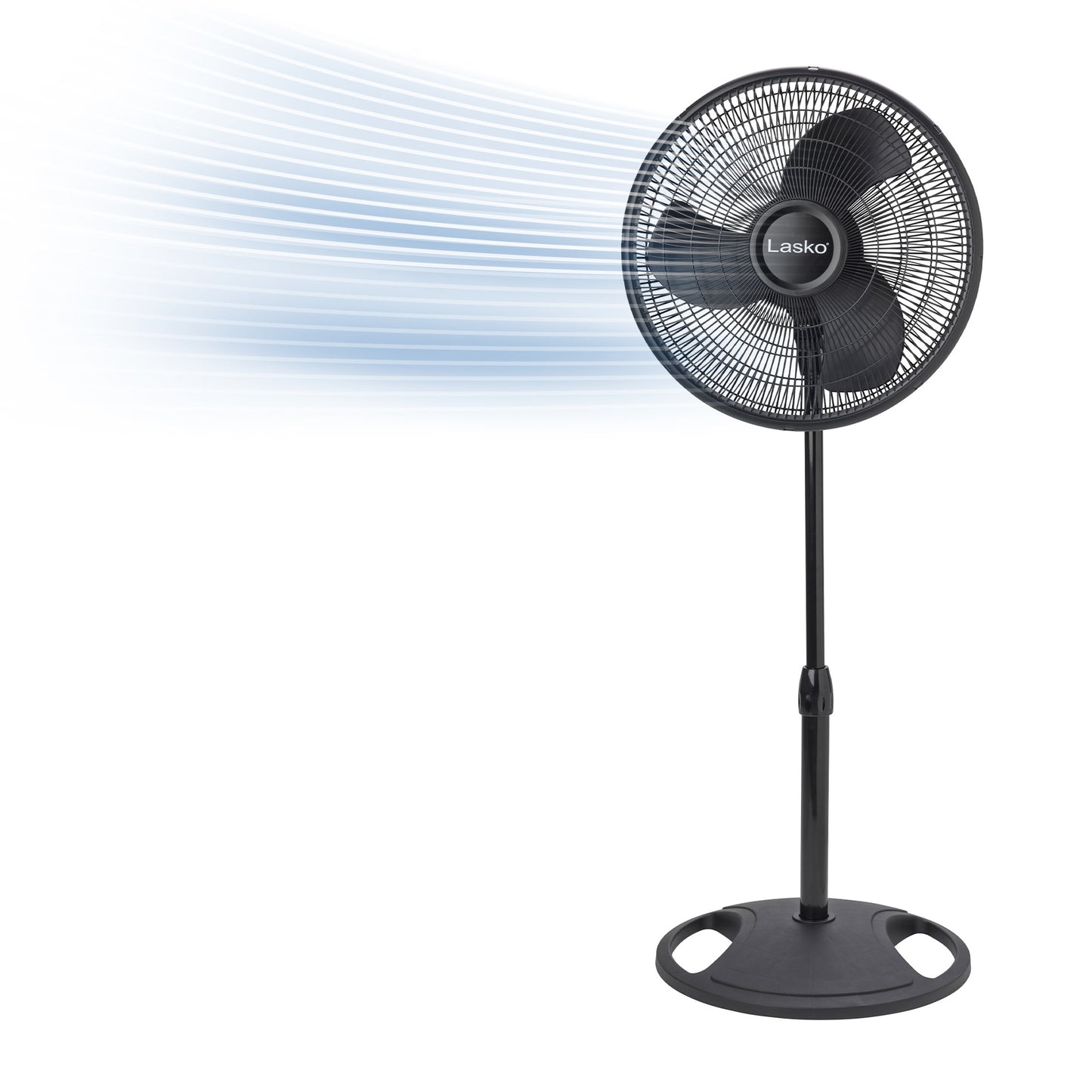 Lasko S16500 16" Oscillating Adjustable Pedestal Fan with 3 Speeds