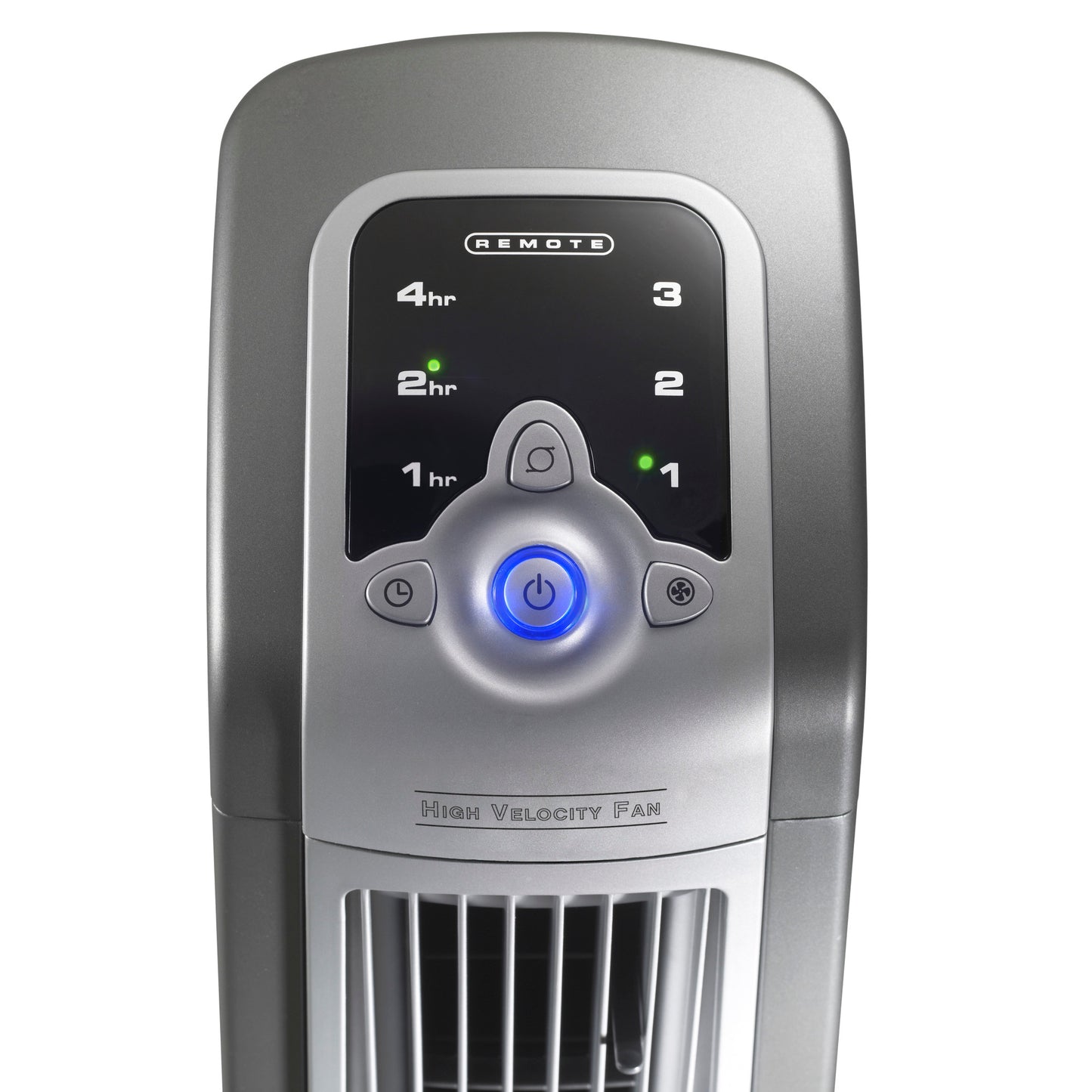 Lasko High Velocity Tower Fan with Remote Control, 4930, Gray