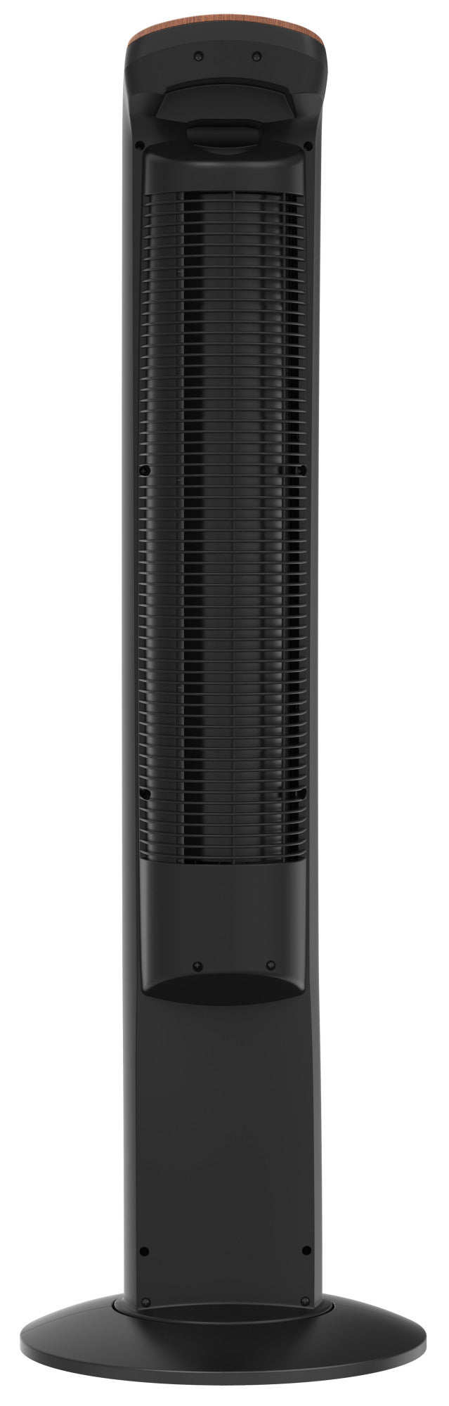 Lasko 42" Wind Curve 3-Speed Oscillating Tower Fan with Bluetooth® Technology, T42905, Woodgrain