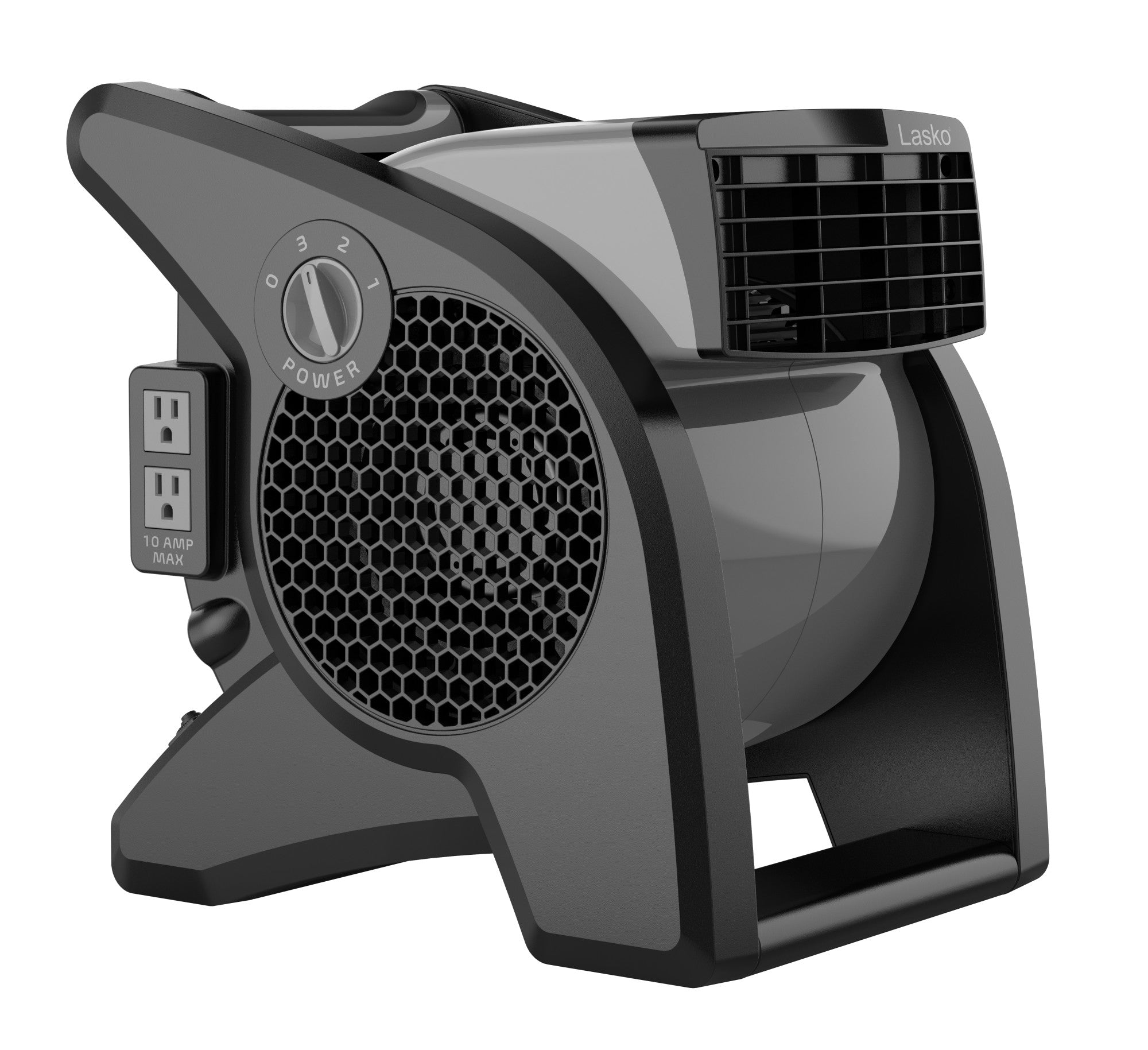 Oscillating Fan Air Mover Lasko Super Fan Max 1/5 HP High