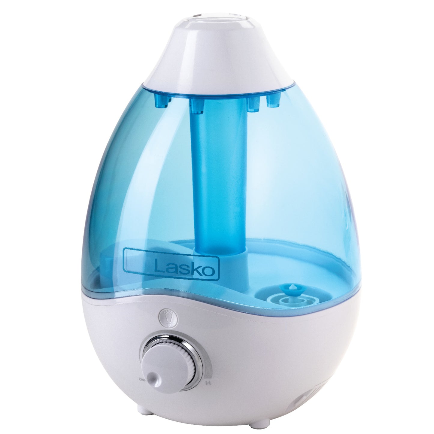 Lasko Ultrasonic Cool Mist Humidifier with Scent Tray and Nightlight, UH200, White and Blue