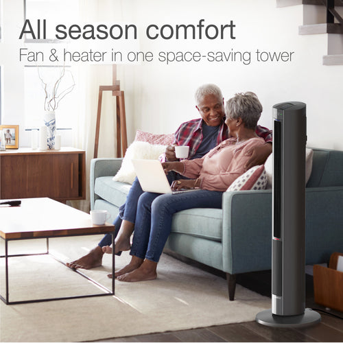 Lasko Fan & Heater All-Season Comfort Control Tower in popular Black