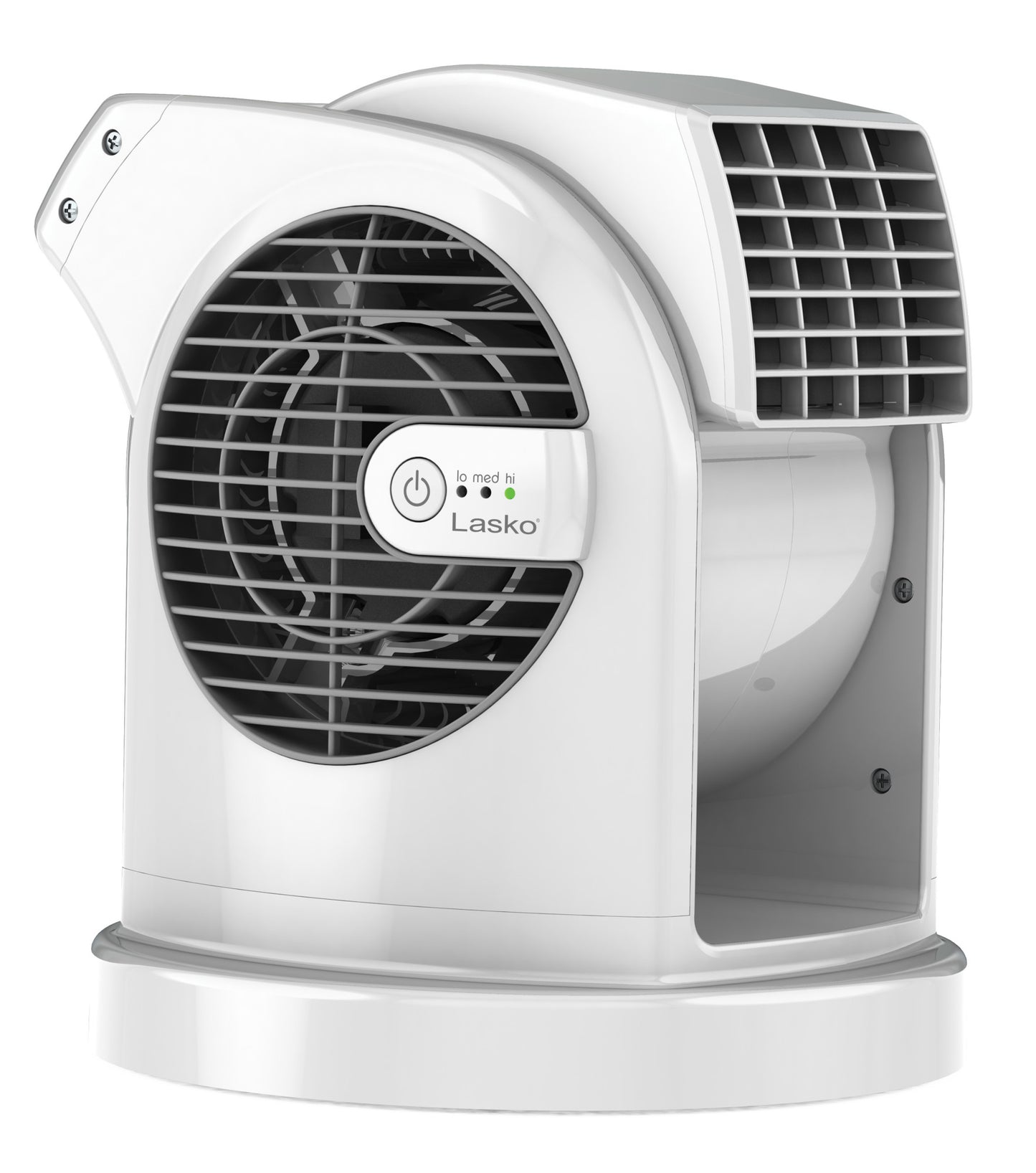 Lasko Multi-Use Home Utility Floor Fan with Pivoting Head and 3 Speeds, U11300, White