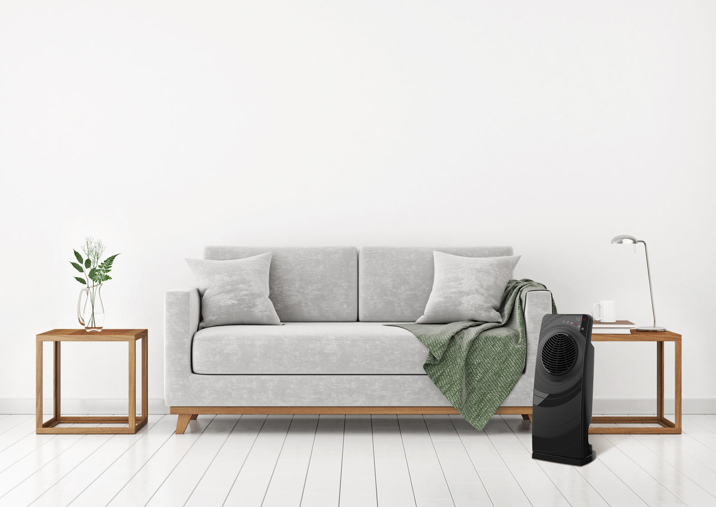 Lasko Elite Collection Revolution Ceramic Space Heater with Remote, CC23630, Black