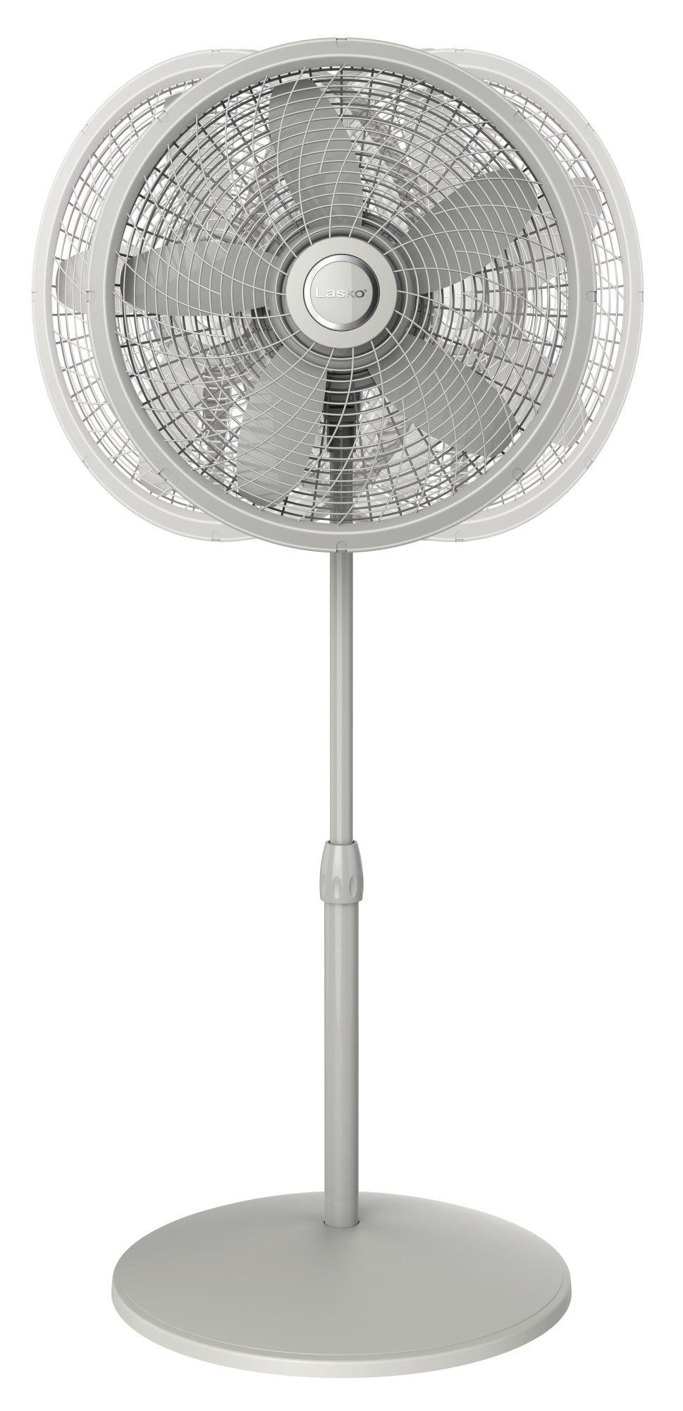 Lasko S18902 18" Adjustable Cyclone Pedestal Fan with 3 Speeds