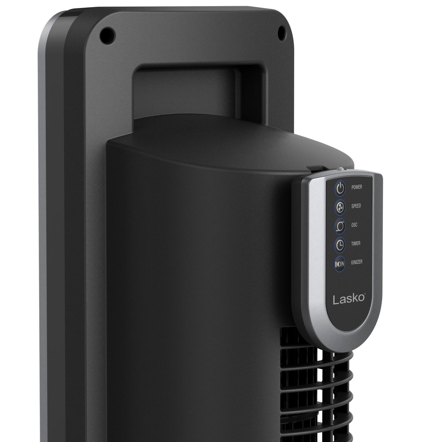 Lasko 48" Ultra Air Tower Fan with Fresh Air Ionizer, T48320, Black