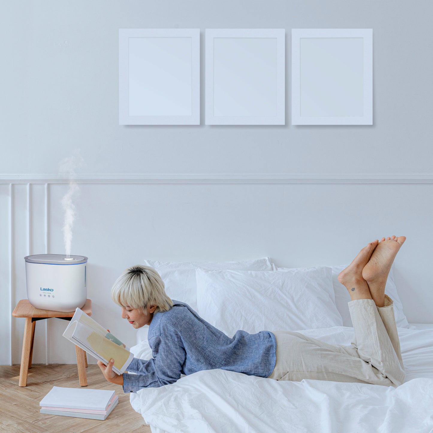 Lasko UH250 Top Fill Ultrasonic Cool Mist Humidifier