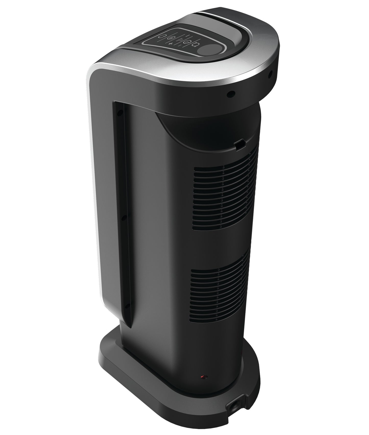 Lasko 1500W Oscillating Ceramic Tower Space Heater with Timer and Remote, CT22425, Black