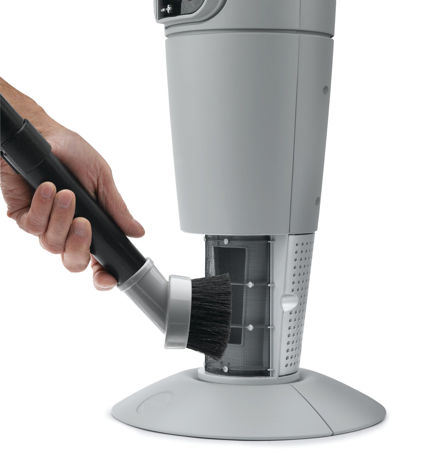 Lasko Full-Circle Warmth Ceramic Heater with Remote Control, 6462, Gray