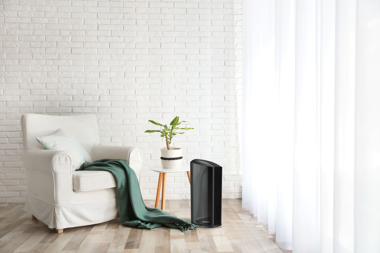 Lasko LP450 Premium Air Purifier with HEPA Filter and Odor Reduction and DreamMode