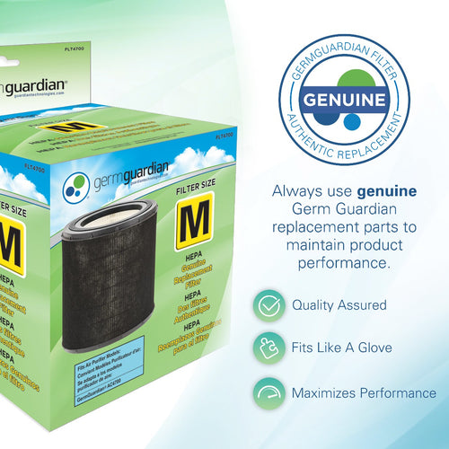 Hepa genuine air purifier replacement outlet filter germguardian flt