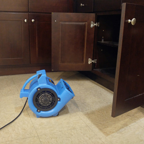 Dryser Mini Air Mover Carpet Dryer 1/12 HP Industrial Floor Blower Carpet Drying Fan