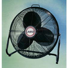 Lasko 20" High Velocity 3-Speed Floor Fan, 2220, Black