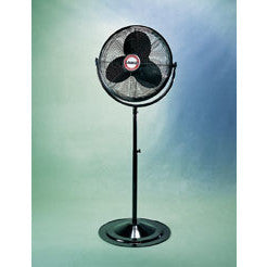 Lasko 20" High Velocity Pedestal Fan, 2420, Black
