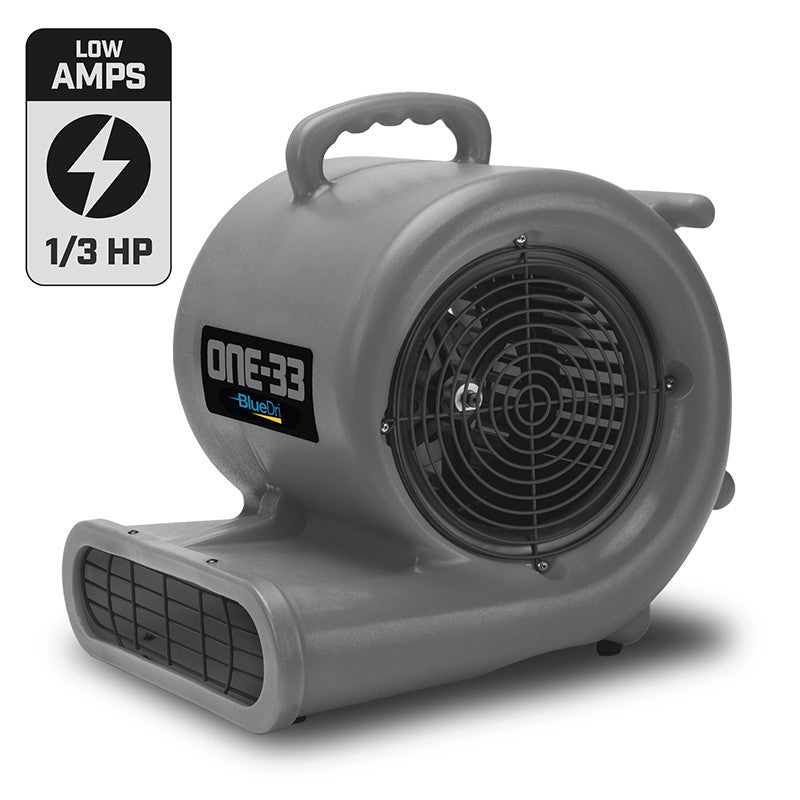 Justering Nøjagtighed stakåndet BlueDri ONE-33 ⅓ HP 2900 CFM Industrial Air Mover & Blower Fan: gray –  GuardianTechnologies