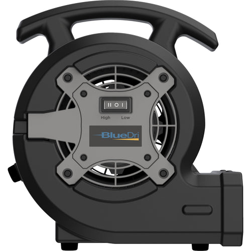 BlueDri VP-15 ⅛ HP Compact Residential Air Mover & Blower Fan: Black ...