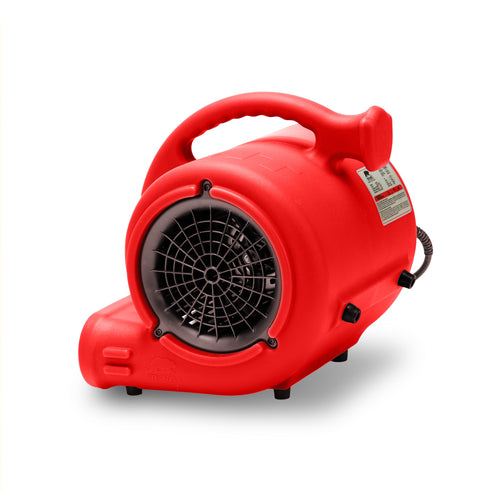 dubbin Air Mover, 305 CFM Mini Floor Blower Fan for Water Damage, Blue, 12  inch